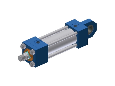Cylindry hydrauliczne HCD - skręcane - ISO 6020/2