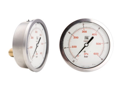 Pressure gauge DS 4 in. (100 mm)